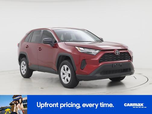 Red 2025 Toyota RAV4 LE