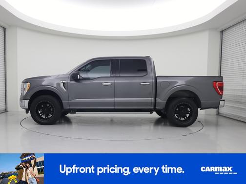 Gray 2021 Ford F-150 XLT