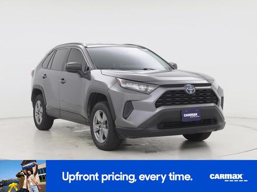 Gray 2022 Toyota RAV4 Hybrid LE