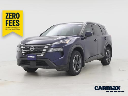 Blue 2024 Nissan Rogue SV