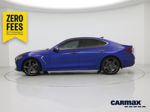 Blue 2019 Genesis G70 Advanced
