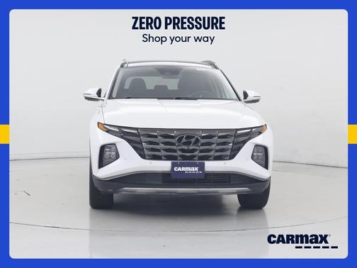 White 2022 Hyundai TUCSON Hybrid Limited