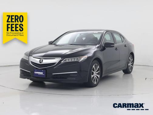 Black 2017 Acura TLX