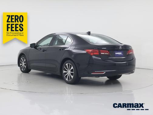 Black 2017 Acura TLX
