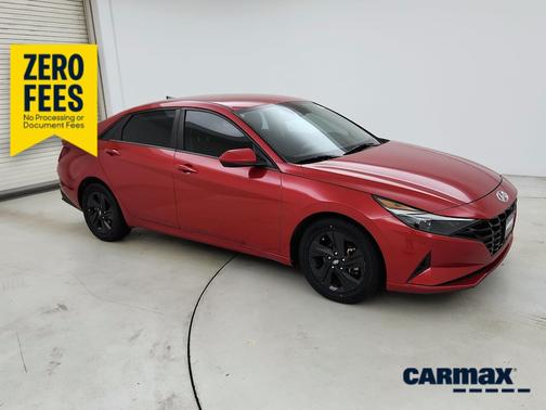 Red 2022 Hyundai ELANTRA SEL