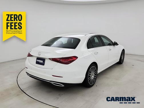 White 2023 Mercedes-Benz C-Class