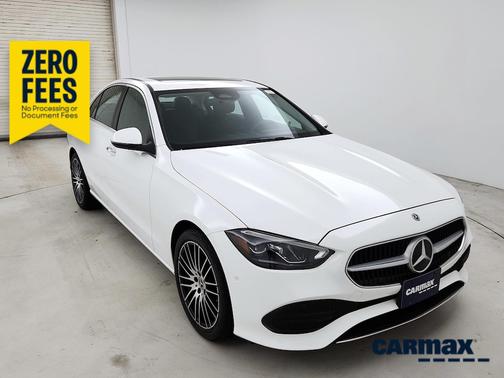 White 2023 Mercedes-Benz C-Class