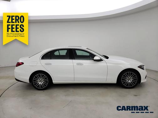 White 2023 Mercedes-Benz C-Class