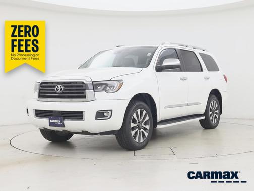 White 2018 Toyota Sequoia Limited