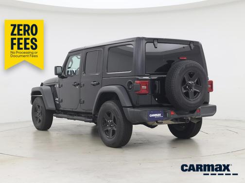 Black 2018 Jeep Wrangler All-New Unlimited Sport S