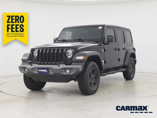 Black 2018 Jeep Wrangler Unlimited All-New Unlimited Sport S