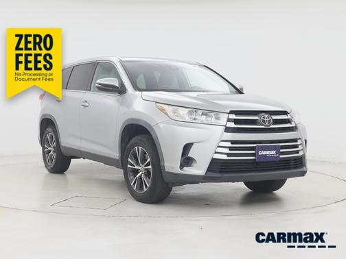 Silver 2019 Toyota Highlander LE