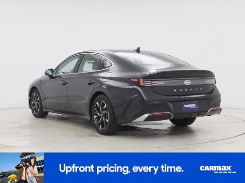 Black 2024 Hyundai SONATA SEL