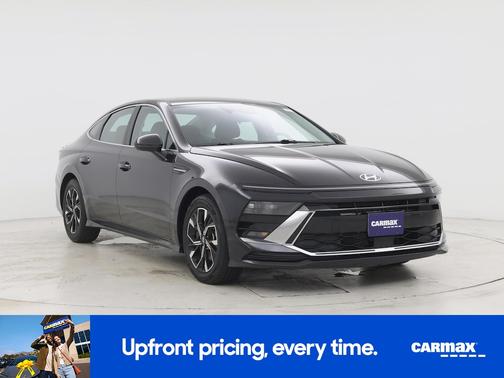 Black 2024 Hyundai SONATA SEL