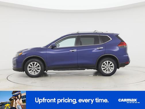 Blue 2017 Nissan Rogue SV