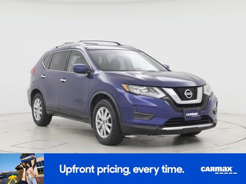 Blue 2017 Nissan Rogue SV