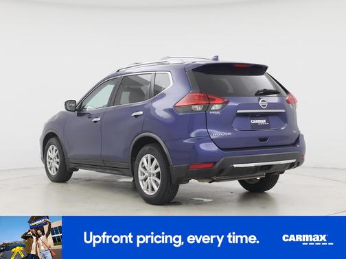 Blue 2017 Nissan Rogue SV