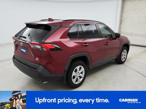 Burgundy 2020 Toyota RAV4 LE
