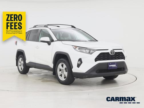White 2021 Toyota RAV4 XLE