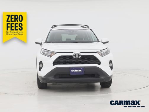 White 2021 Toyota RAV4 XLE