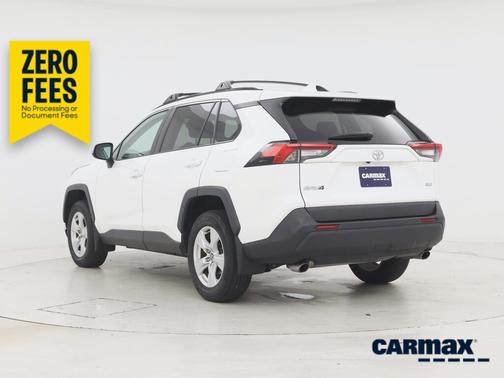 White 2021 Toyota RAV4 XLE