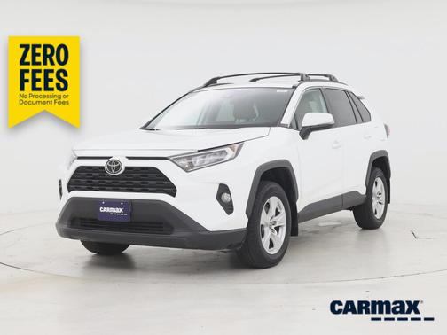 White 2021 Toyota RAV4 XLE