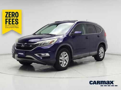 Blue 2015 Honda CR-V EX-L