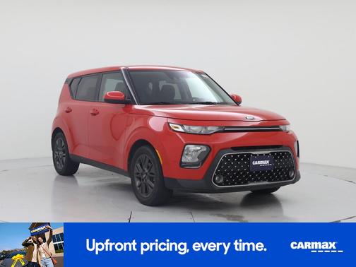 Red 2021 Kia Soul EX
