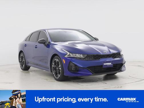 Blue 2021 Kia K5 GT