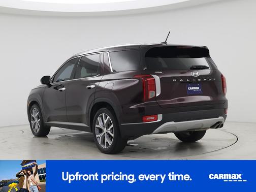 Burgundy 2020 Hyundai PALISADE SEL
