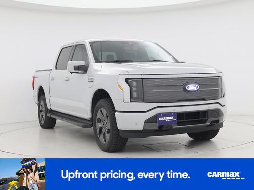 Gray 2023 Ford F-150 Lightning Lariat