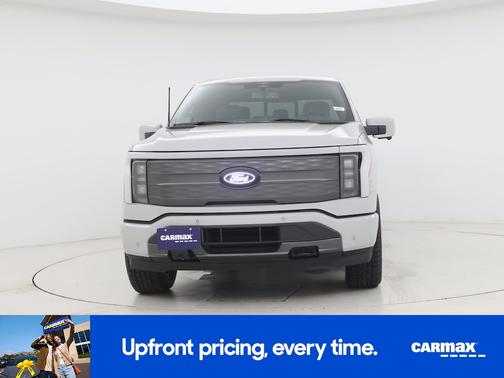 Gray 2023 Ford F-150 Lightning Lariat