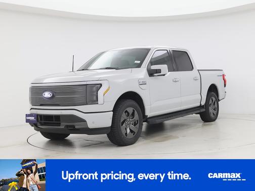 Gray 2023 Ford F-150 Lightning Lariat