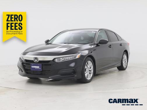 Black 2019 Honda Accord LX