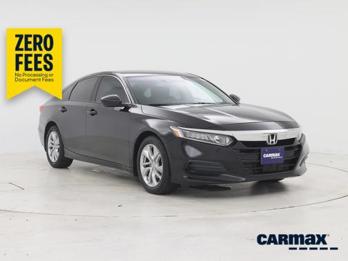 Black 2019 Honda Accord LX