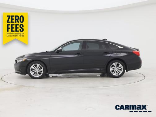 Black 2019 Honda Accord LX