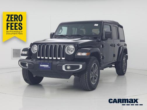 Black 2023 Jeep Wrangler Unlimited Sahara