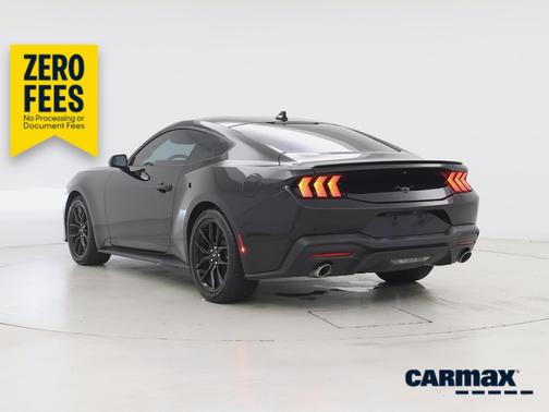 Black 2025 Ford Mustang Ecoboost