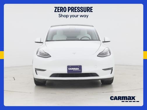 White 2021 Tesla Model Y Long Range