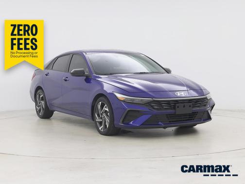 Blue 2025 Hyundai ELANTRA SEL Sport