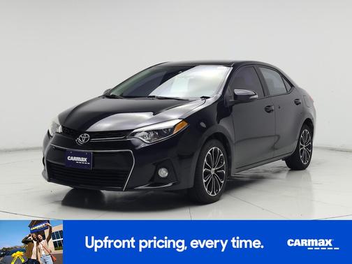 Black 2014 Toyota Corolla S Plus