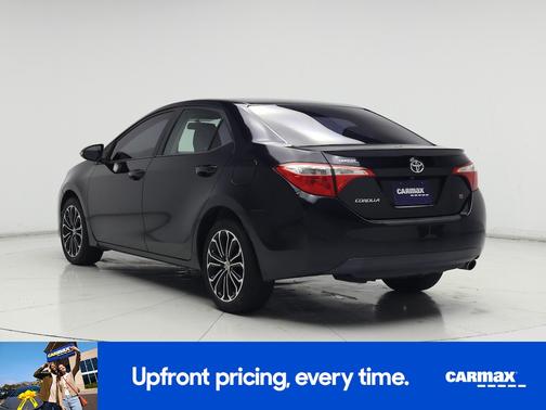 Black 2014 Toyota Corolla S Plus