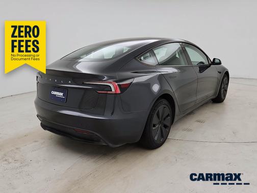 Gray 2025 Tesla Model 3 Long Range
