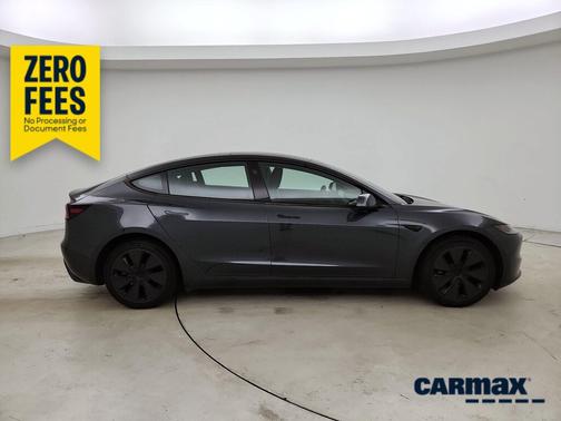 Gray 2025 Tesla Model 3 Long Range