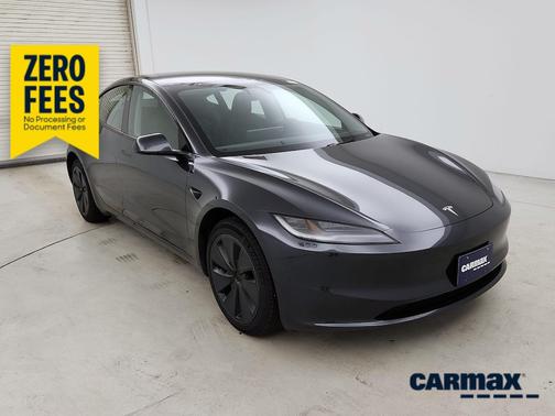 Gray 2025 Tesla Model 3 Long Range