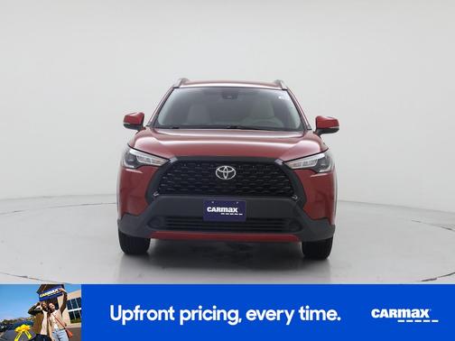 Red 2022 Toyota Corolla Cross LE