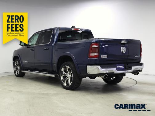 Blue 2021 RAM 1500 Longhorn