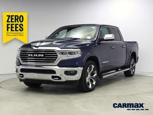 Blue 2021 RAM 1500 Longhorn