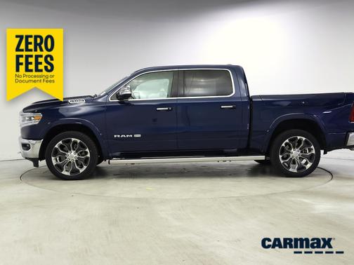 Blue 2021 RAM 1500 Longhorn