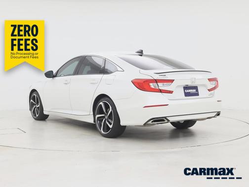 White 2021 Honda Accord Sport